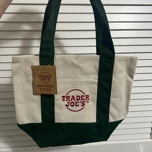 Trader Joe’s Mini Canvas Tote Bag